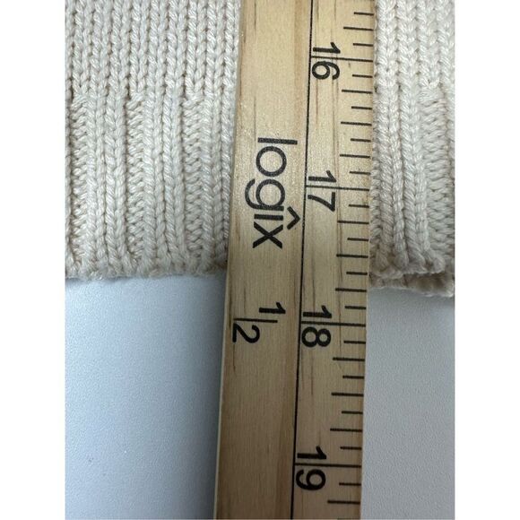 Billabong Women’s Cotton Blend Knit Crop Cardigan Buttoned Sz S Oversized - Picture 10 of 11